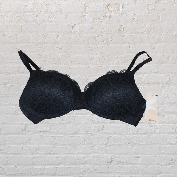 Lively The Lace No Wire Push Up Bra - Picture 1 of 5